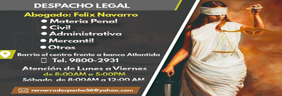 Despacho Legal Abog. Felix Navarro