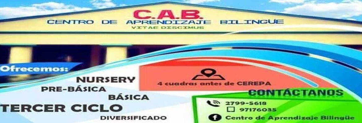 Centro de aprendizaje bilingüe C.A.B.